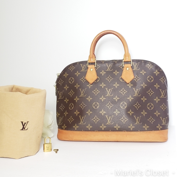 Louis Vuitton Handbags - Louis Vuitton Alma with dustbag, lock & key #1829M